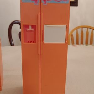 90s Barbie Fridge and stove Set
